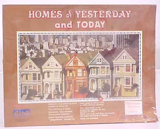 IHC 300-4 O Scale Gingerbread Victorian Row House Building Kit