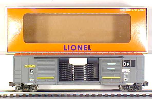 Lionel 6-17232 O Gauge SP/UP Merger Double Door Boxcar #9200 w/Auto Frames
