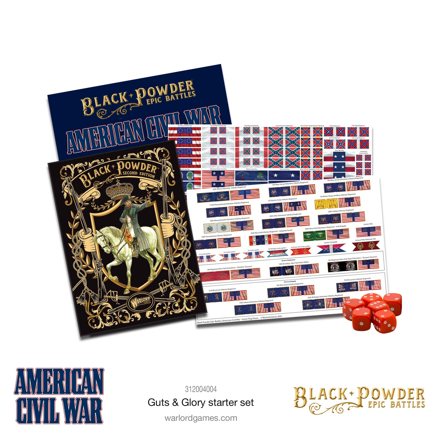 Warlord Games 312004004 American Civil War Guts and Glory Starter Set