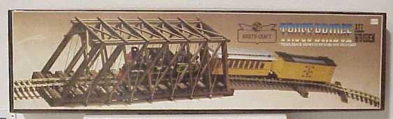 Aristo-Craft 7102 G Wooden Truss Bridge