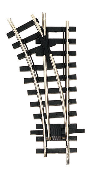 Bachmann 94351 G Left-Hand Manual Switch Turnout Steel Track