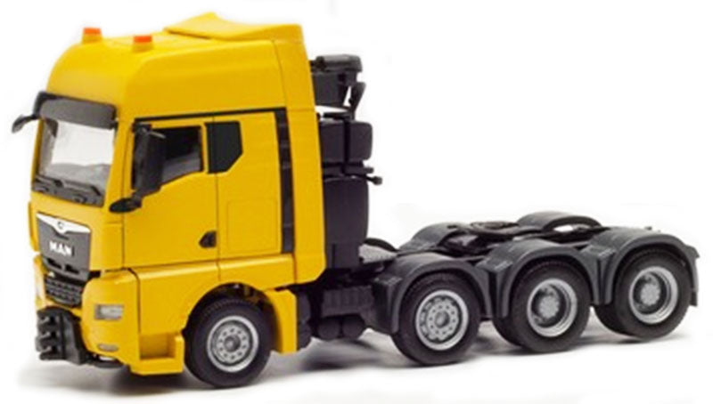 Herpa 0313537 HO MAN TGX Heavy Duty Tractor Yellow