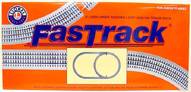 Lionel 6-12028 O FasTrack Inner Passing Loop Track Pack