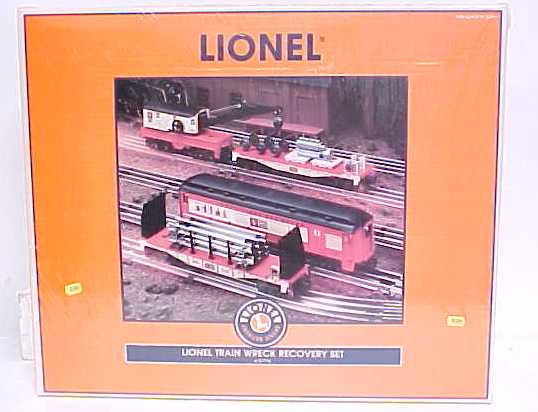 Lionel 6-21775 O Gauge Train Wreck Recovery Set
