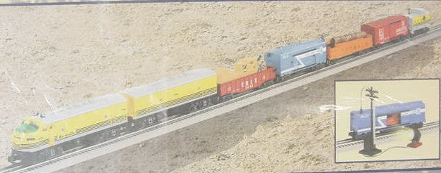 Lionel 6-31727 PWC #2291W D&RGW F3 O Gauge Diesel Freight Train Set