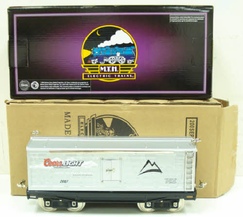 MTH 10-2182 Coors Light 200 Serie Standard Gauge Reefer