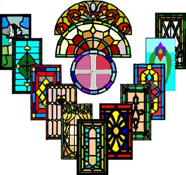 Evan Designs A41 Stained Glass Software CD