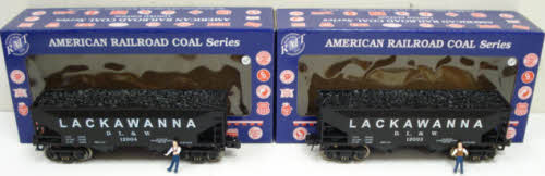 RMT COAL80 DL&W 2-Bay Coal Hopper Car (Set of 2)