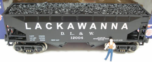 RMT COAL80 DL&W 2-Bay Coal Hopper Car (Set of 2)