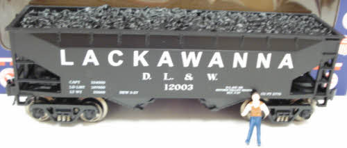 RMT COAL80 DL&W 2-Bay Coal Hopper Car (Set of 2)