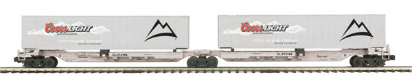 MTH 20-95067 Coors Light Spine Car Set with 48' Containers (Set of 2)