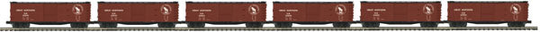 MTH 20-90382 O Great Northern 40' USRA Double Sheathed Box Car Set (Set of 6)