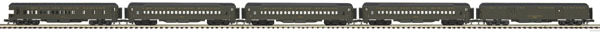 MTH 20-4088 O Chicago North Western 70' Madison Passenger Car Set (Set of 5)