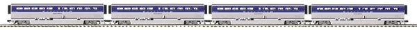 MTH 20-65122 O Amtrak Premier SuperLiner Passenger Car Set (Set of 4)