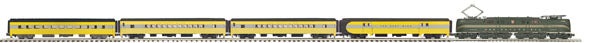 MTH 20-5610-1 The East Wind GG-1 O Gauge Electric Passenger Train Set w/PS 2.0