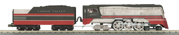 MTH 30-1486-1 Lehigh Valley 4-6-4 Streamlined Hudson Steamer w/PS2 #2088