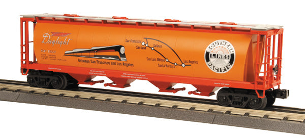 MTH 30-75273 Southern Pacific 4-Bay Cylindrical Hopper Car