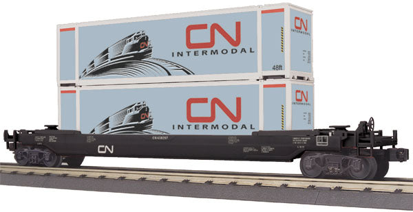 MTH 30-76285 Canadian National Husky Stack Car