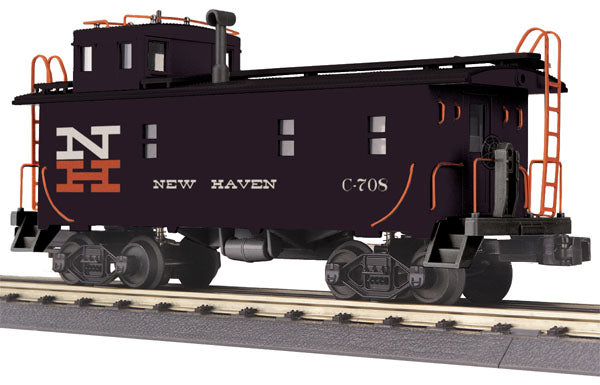 MTH 30-77149 O New Haven RailKing Offset Steel Caboose Car #C-708
