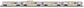 MTH 30-67406 O Ontario Northland 60’ Streamlined ABS Passenger Set (Set of 4)
