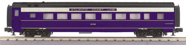 MTH 30-67432 Atlantic Coast Line 60’ Streamlined ABS Coach Car