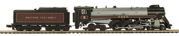 MTH 20-3312-1 British Columbia 4-6-4 Royal Hudson Locomotive w/PS2 #2860