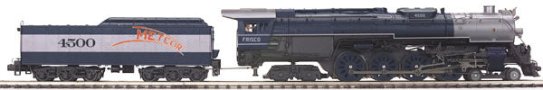 MTH 20-3319-1 Frisco/Meteor 4-8-4 Northern Steam Engine w/PS2 #4500
