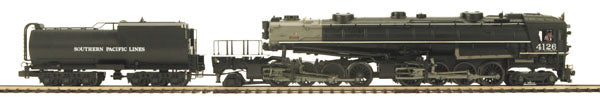 MTH 20-3347-1 Southern Pacific 2-8-8-4 AC-6 Steam Loco & Tender w/ PS2 #4133