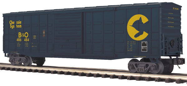 MTH 20-93401 O Scale Chessie 50’ Waffle Box Car