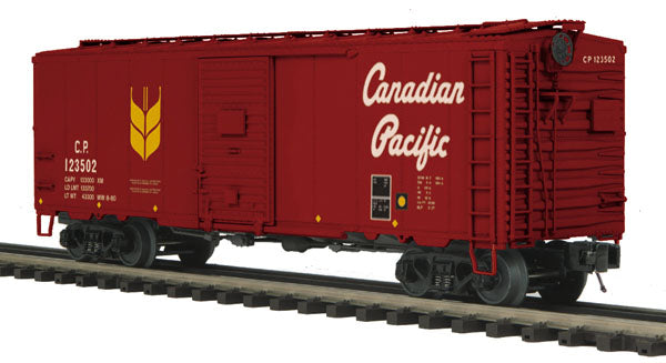 MTH 20-93406 Canadian Pacific 40’ AAR Box Car