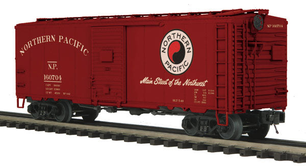 MTH 20-93408 Northern Pacific 40’ AAR Box Car