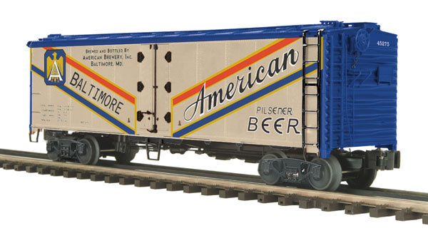 MTH 20-94200 American Pilsener 40’ Steel Sided Reefer Car