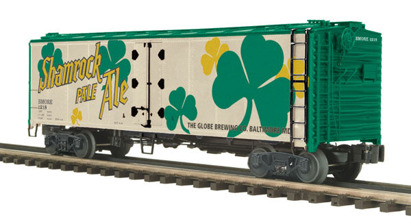 MTH 20-94203 Shamrock Pale Ale 40’ Steel Sided Reefer Car #1218