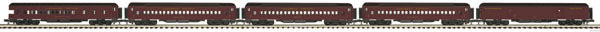 MTH 20-4092 O Canadian Pacific Premier 70’ Madison Passenger Car Set (Set of 5)