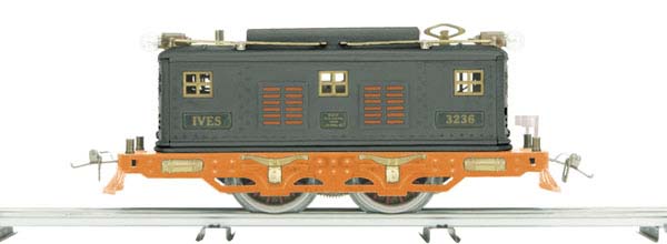 MTH 10-1286-1 Std. Gauge Tinplate Ives #3236 Electric Locomotive w/PS2