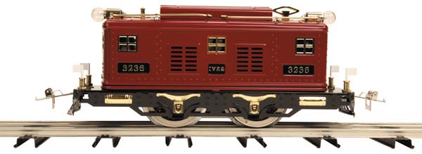 MTH 10-1287-0 Standard Gauge Red & Black Ives #3236 Locomotive - Traditional