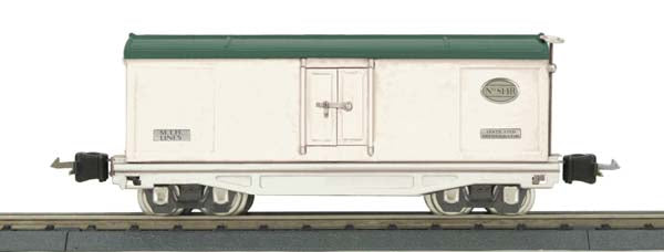 MTH 10-8024 Ivory/Peacock 2800 Series O Gauge Reefer Car