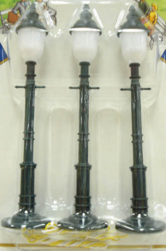 Model Power 6080 O Round Frosted Lamp Posts (Pack of 3)