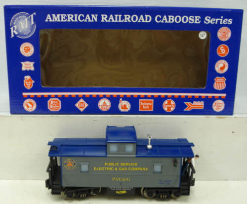 RMT CAB081 PSE&G Lighted Caboose #1 with Marker Lights & Figure