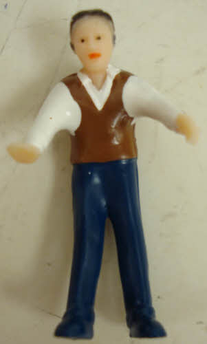 RMT CAB081 PSE&G Lighted Caboose #1 with Marker Lights & Figure