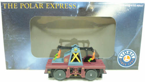Lionel 6-28425 O Polar Express Motorized Elf Handcar NIB
