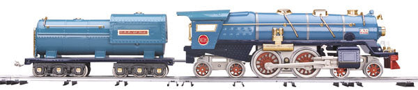MTH 10-1248-1 Std. Gauge Tinplate 400E Steam Engine & Tender w/PS2