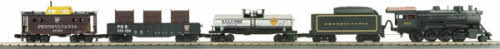 MTH 30-4136-1 Pennsylvania RailKing 2-8-0 O Gauge Steam Train Set with PS 2.0