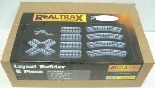 MTH 40-1025 RealTrax - Figure 8 Layout Builder Add-On Track Set