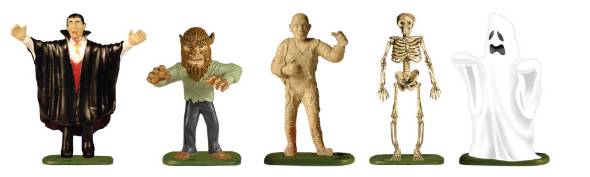 Lionel 6-24264 O Scale Halloween Plastic Figures (Set of 5)