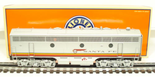 Lionel 6-24595 O Gauge Santa Fe F7 Breakdown Diesel B-Unit #333-B