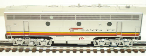 Lionel 6-24595 O Gauge Santa Fe F7 Breakdown Diesel B-Unit #333-B