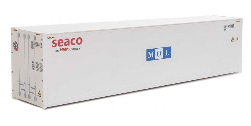 Walthers 949-8365 HO Mitsui Overseas Lines 40' Hi-Cube Smooth Reefer Container