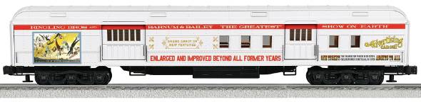 Lionel 6-22227 K-Line Ringling Bros 18" Heavyweight Advertising Car #1