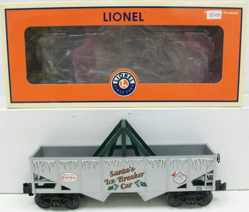 Lionel 6-16493 O North Pole Central Christmas Ice Breaker Car
